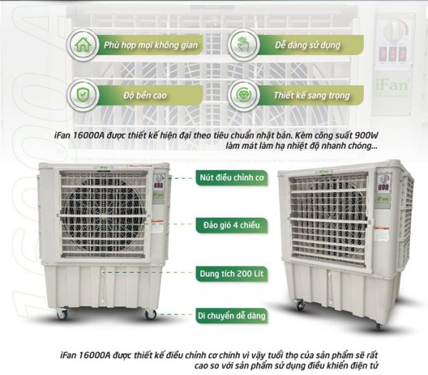 Quạt điều hòa iFan 16000A