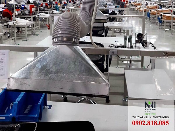 So sánh hệ thống xử lý khí thải công nghiệp và dân dụng