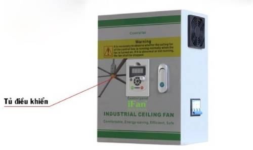 motor hộp số quạt trần công nghiệp ifan